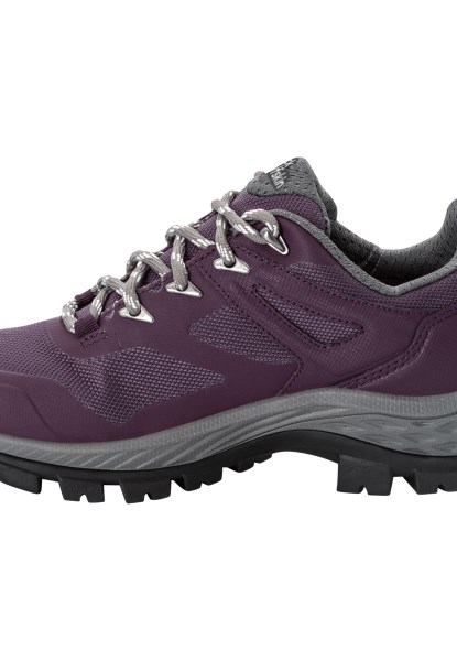Paars-grijze Rebellie Gids Texapore Low W Collectie Jack Wolfskin