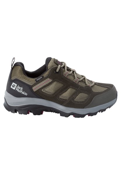 Origins Jack Wolfskin Kaki-bordeaux Vojo 3 Texapore Low W