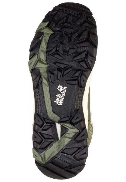 Jack Wolfskin Merken Kaki-zand Everquest Texapore High W