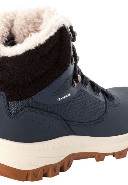 Jack Wolfskin Everquest Texapore High W Warm Donkerblauw-gebroken Wit