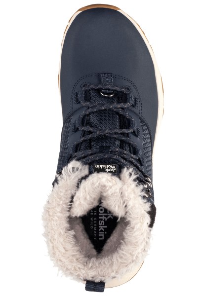 Jack Wolfskin Everquest Texapore High W Warm Donkerblauw-gebroken Wit