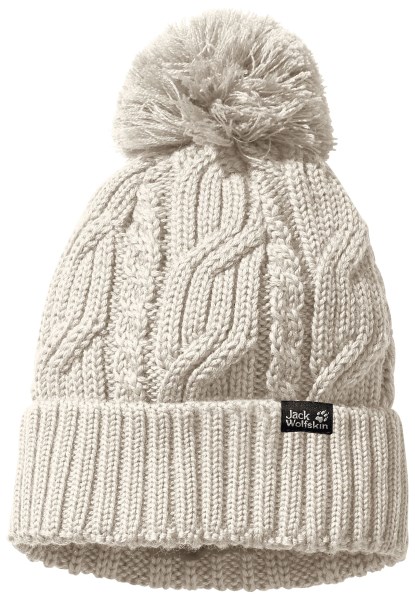 Birch Origins Jack Wolfskin Stormlock Beanie Met Pompons
