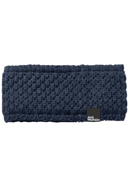 Night Blue Hot Jack Wolfskin Highloft Gebreide Hoofdband Dames
