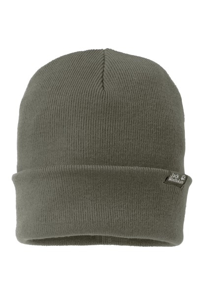 Origine Rib Muts Jack Wolfskin Dusty Olijf