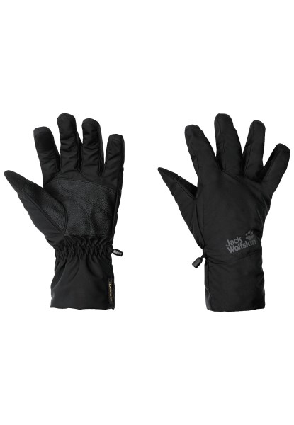Brand Texapore Basic Handschoenjack Wolfskin Zwart