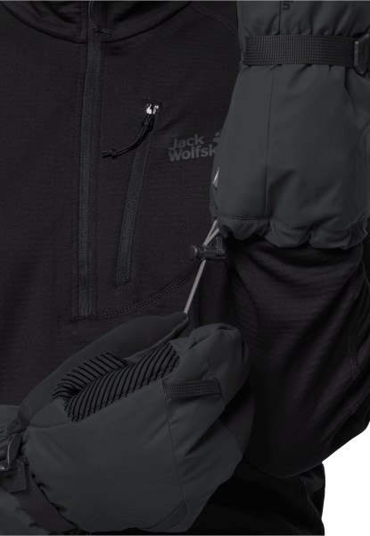Jack Wolfskin Alpspitze 3in1 Handschoen Phantom Nieuw
