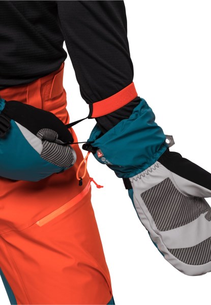 Beste Jack Wolfskin Blauwe Koraal Alpenpitze 3in1 Handschoen