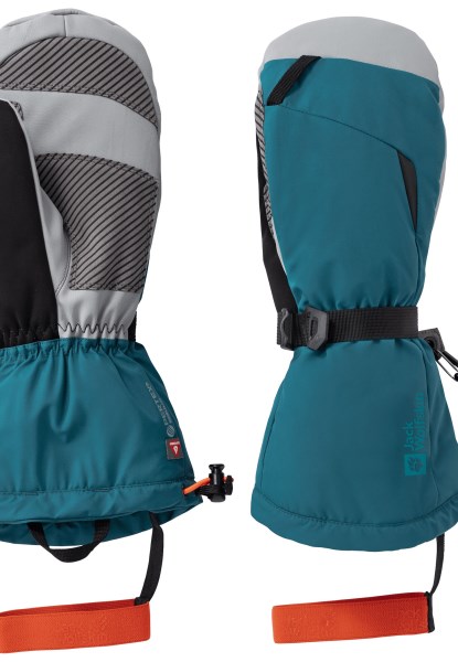 Beste Jack Wolfskin Blauwe Koraal Alpenpitze 3in1 Handschoen
