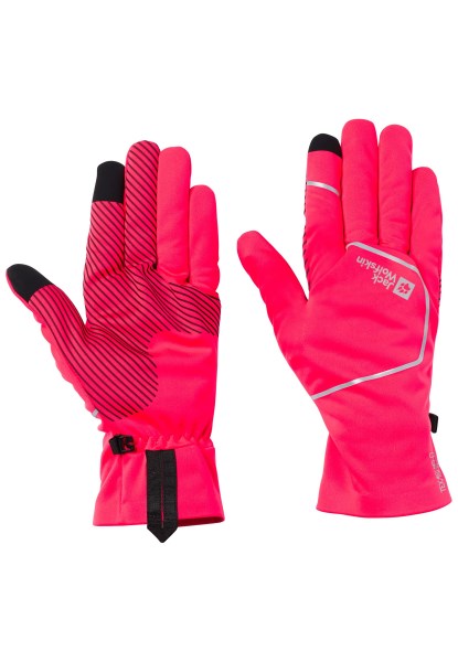 Collectie Knipperend Roze Morobbia Light Handschoen Jack Wolfskin