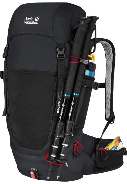 Wolftrail 28 Recco Adrenaline Rode Jack Wolfskin Collectie
