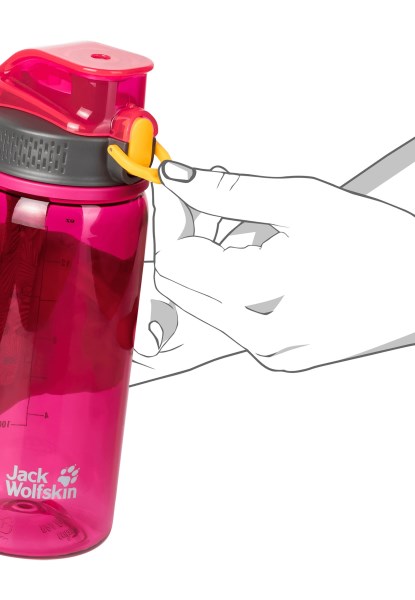 Jack Wolfskin Pink Peony Kids Tritan Fles 0,5 Fashion
