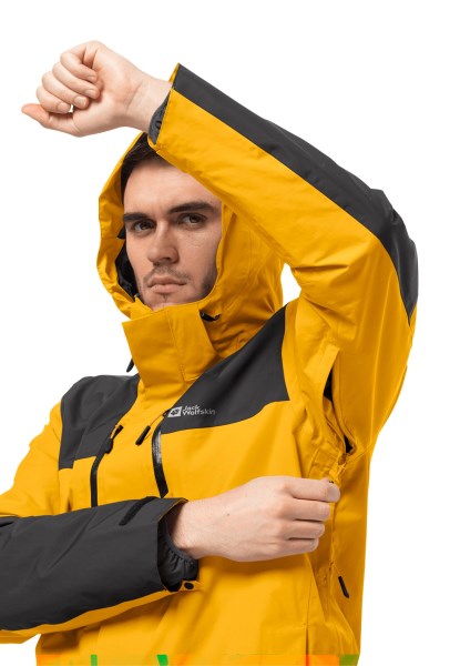 Stevige Gele Xt Jasper 3in1 Jas M Collectie Jack Wolfskin