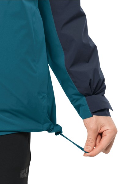 Origins Jack Wolfskin Blauw Koraal Feldberg 3in1 Jas M
