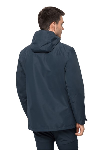 Origineel Nachtblauw Taubenberg 3in1 Jack M Jack Wolfskin