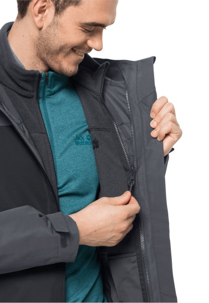 Taubenberg 3in1 Jas M Collectie Jack Wolfskin Phantom
