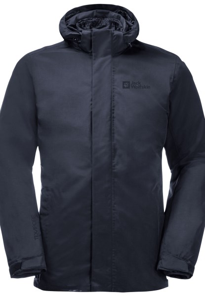 Jack Wolfskin Nachtblauw Bergland 3in1 Jas M Origins