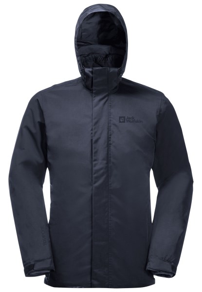 Jack Wolfskin Nachtblauw Bergland 3in1 Jas M Origins