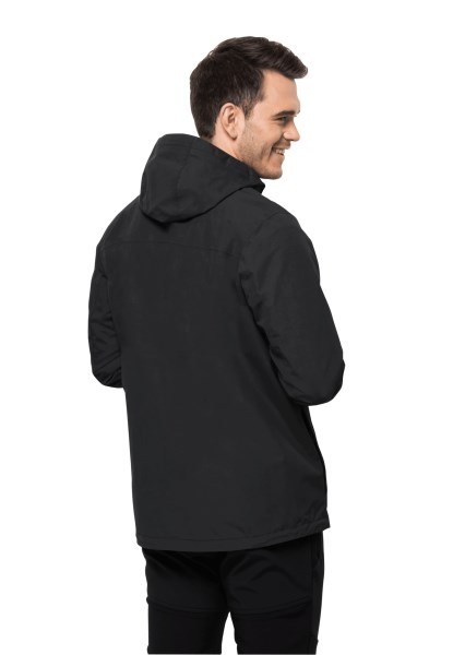 Jack Wolfskin Brands Zwart Altenberg 3in1 Jas M