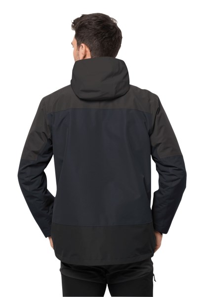 Jack Wolfskin Dna Tundra 3in1 Jas M Zwart Origineel