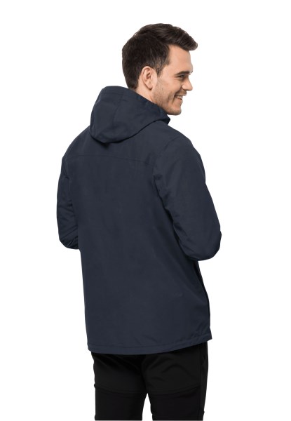 Nachtblauw Fashion Jack Wolfskin Altenberg 3in1 Jas M