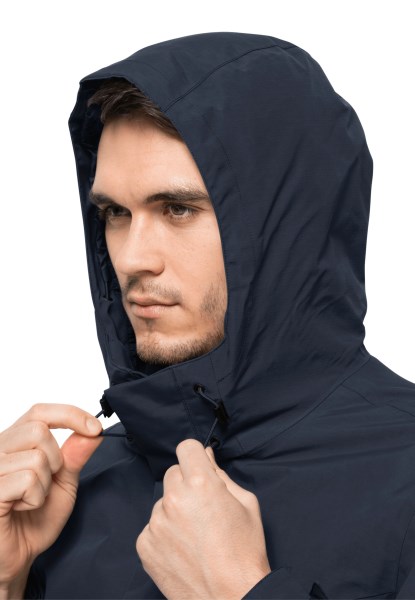 Nachtblauw Fashion Jack Wolfskin Altenberg 3in1 Jas M