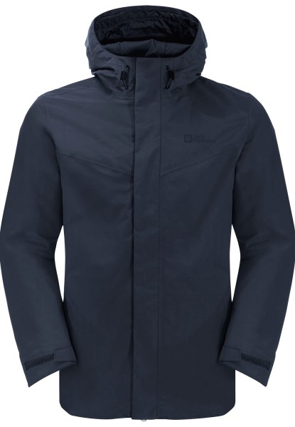 Nachtblauw Fashion Jack Wolfskin Altenberg 3in1 Jas M