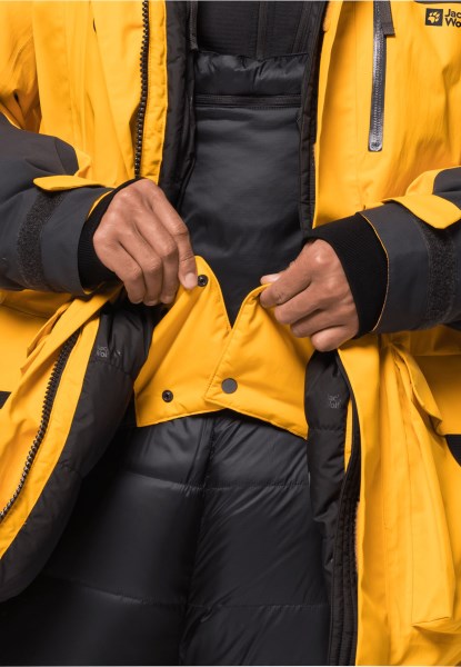 Effen Geel Xt Origins Jack Wolfskin 1995 Series Parka M
