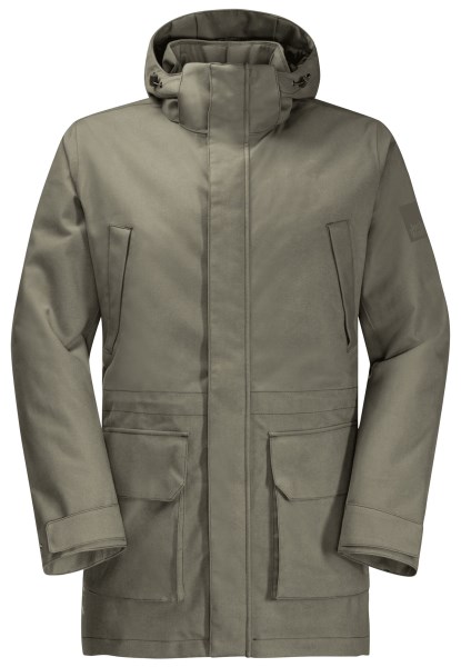 Dusty Olive Merk Felle Wind Parka M Jack Wolfskin