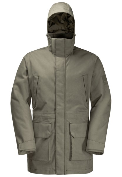 Dusty Olive Merk Felle Wind Parka M Jack Wolfskin
