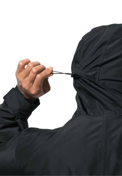 Hot Winterlager Parka M Jack Wolfskin Zwart