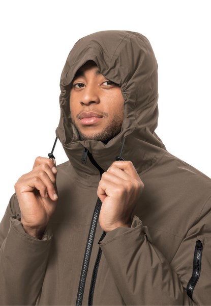 Beste Koenigsbau Parka M Kastanje Jack Wolfskin