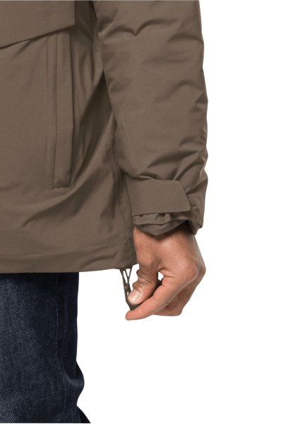 Beste Koenigsbau Parka M Kastanje Jack Wolfskin