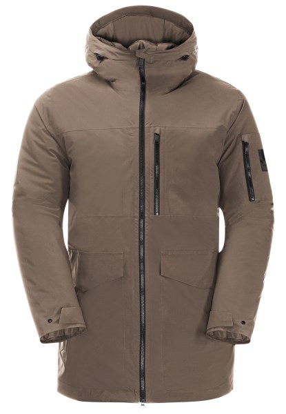 Beste Koenigsbau Parka M Kastanje Jack Wolfskin