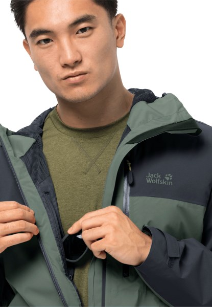 Go Hike Jack M Jack Wolfskin Origins Hedge Green