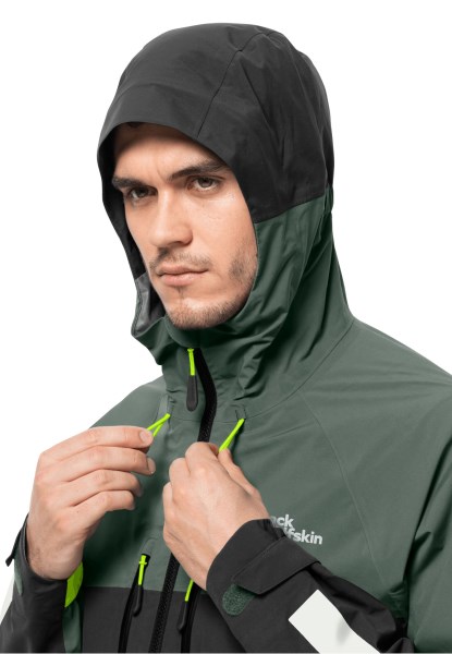 Jack Wolfskin Hedge Green Morobbia 3l Jas M Nieuw
