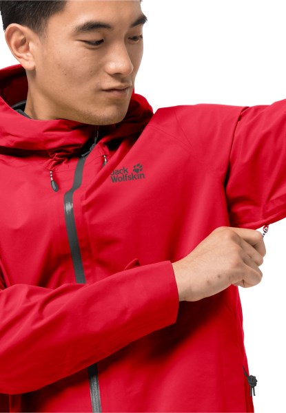 Adrenaline Red Jack Wolfskin Origins Hoogste Piek Jas M