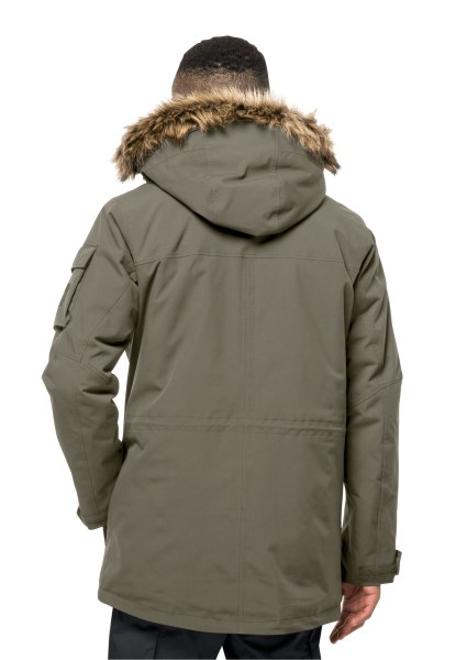 Dusty Olive Originele Glacier Canyon Parka Jack Wolfskin