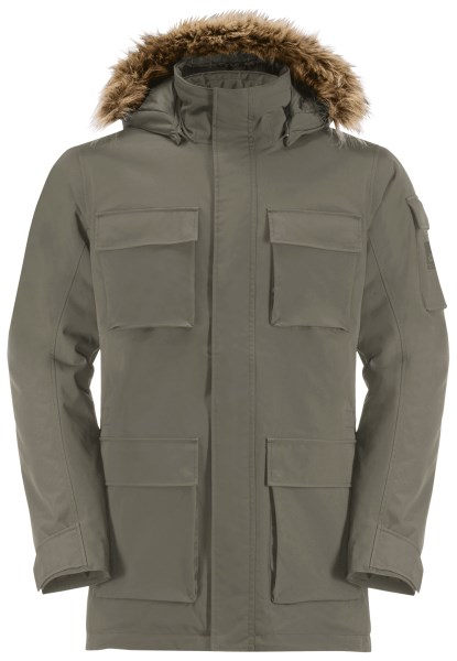 Dusty Olive Originele Glacier Canyon Parka Jack Wolfskin