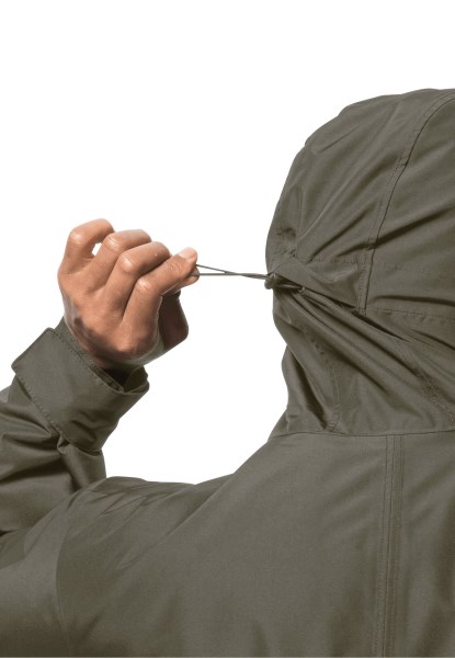 Origins Dusty Olive Winterlager Parka M Jack Wolfskin