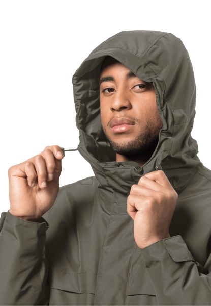 Origins Dusty Olive Winterlager Parka M Jack Wolfskin