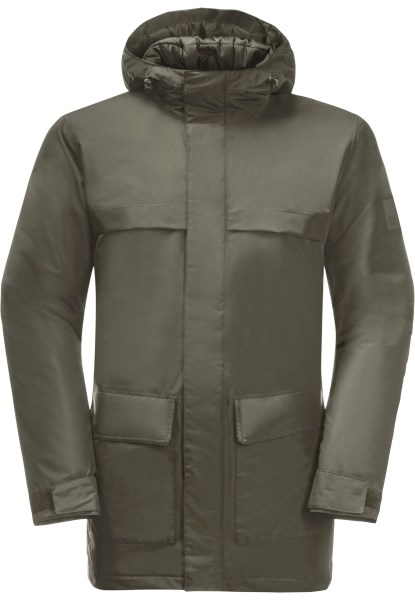 Origins Dusty Olive Winterlager Parka M Jack Wolfskin