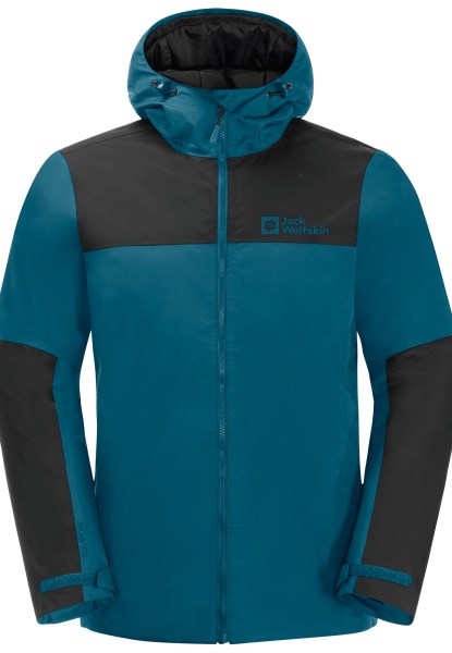 Jack Wolfskin Blauwe Koraal Mode Jasper Ins Jas M