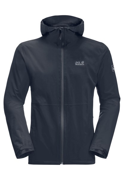 Jack Wolfskin Nachtblauw Pack & Go Shell M Collectie
