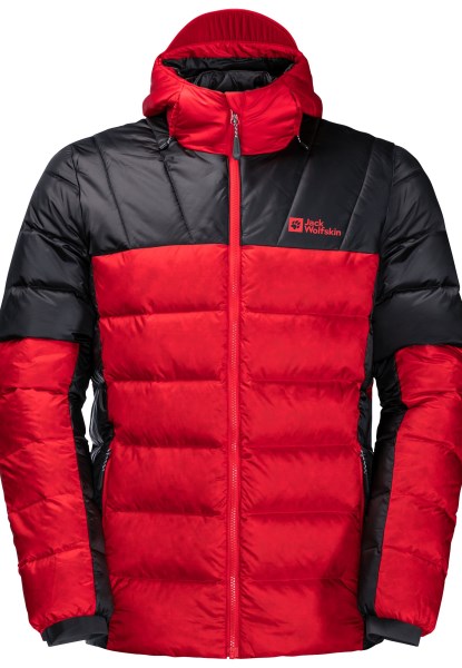 Adrenaline Riet-modus Nebelhorn Trekt Hoodie Met Jack Wolfskin Aan