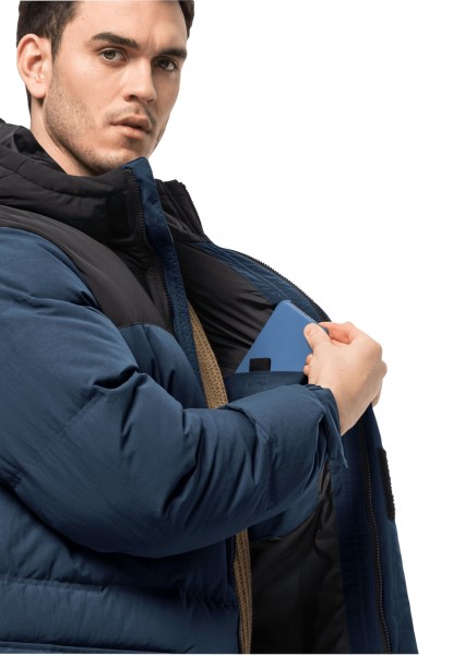 Donderblauw Alex Lang Donsjack M Collecties Jack Wolfskin