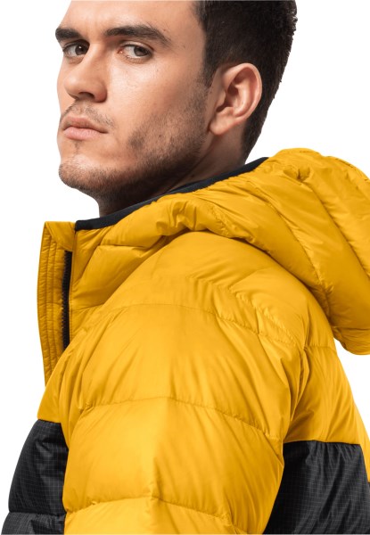 DNA Tundra Donzen Hoody M Jack Wolfskin Nieuw Burly Yellow XT