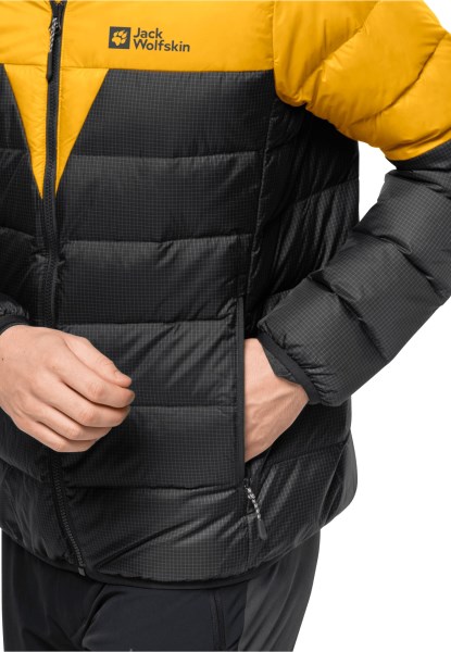 DNA Tundra Donzen Hoody M Jack Wolfskin Nieuw Burly Yellow XT