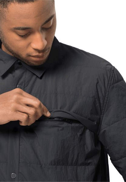 Nieuw Phantom Pergamon Gewatteerd Overhemd M Jack Wolfskin