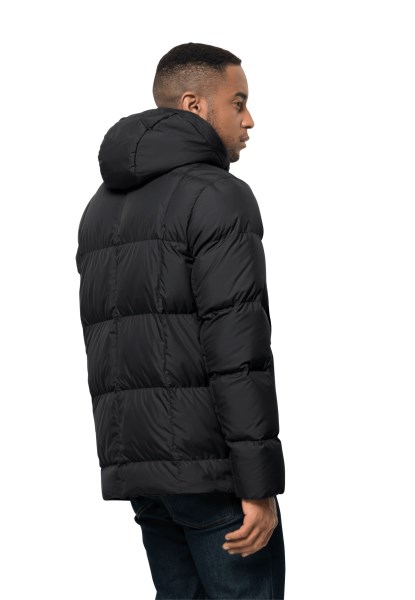 Jack Wolfskin Beste Zwarte Bevroren Meer Jas M