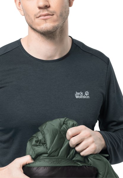 Hedge Green Passamani Donzen Hoody M Merken Jack Wolfskin